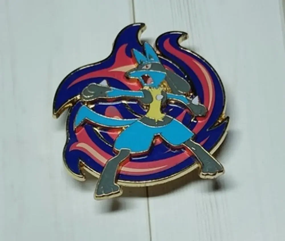 Lucario Official Pokemon Pin Badge for a Hat, Lapel, Jacket or Backpack